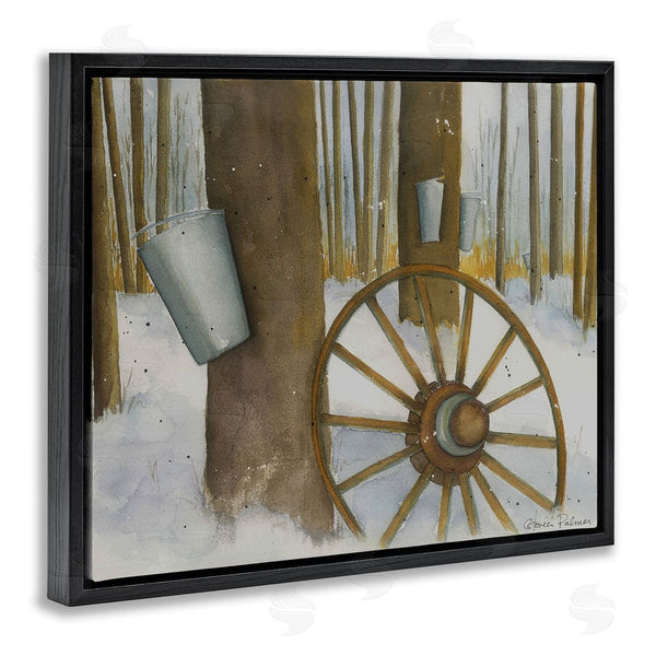 Stupell Industries Gloria Palmer | Maple Sugaring Trees Wall Art