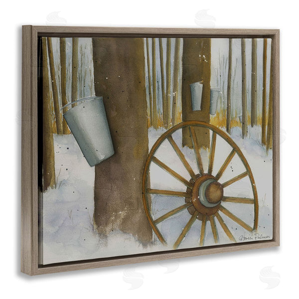 Stupell Industries Gloria Palmer | Maple Sugaring Trees Wall Art