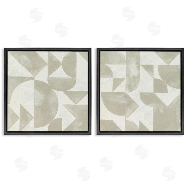 Stupell Industries Grace Popp | Abstract Geometric Triangle Shapes Painterly Wall Art
