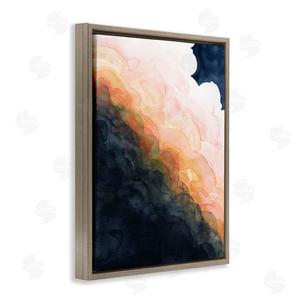 Stupell Industries Grace Popp | Abstract Sunset Storm Clouds