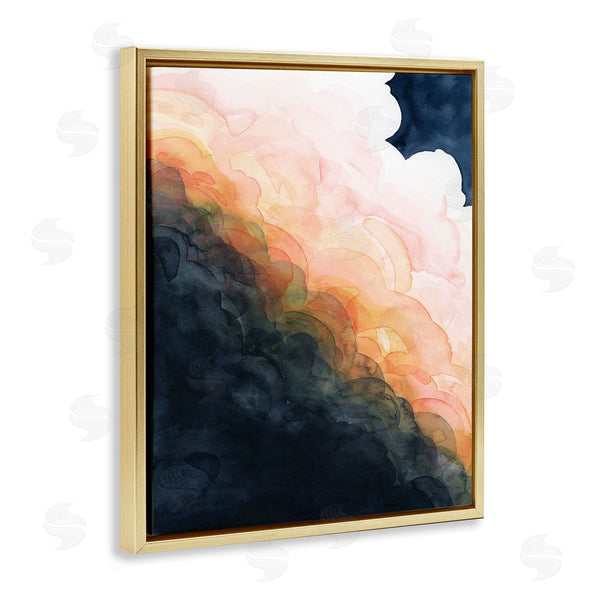 Stupell Industries Grace Popp | Abstract Sunset Storm Clouds