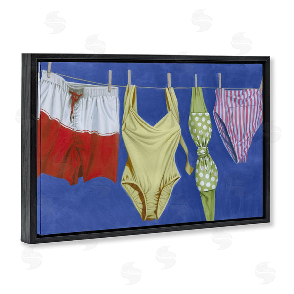 Stupell Industries Grace Popp | Bathing Suits On Laundry Line