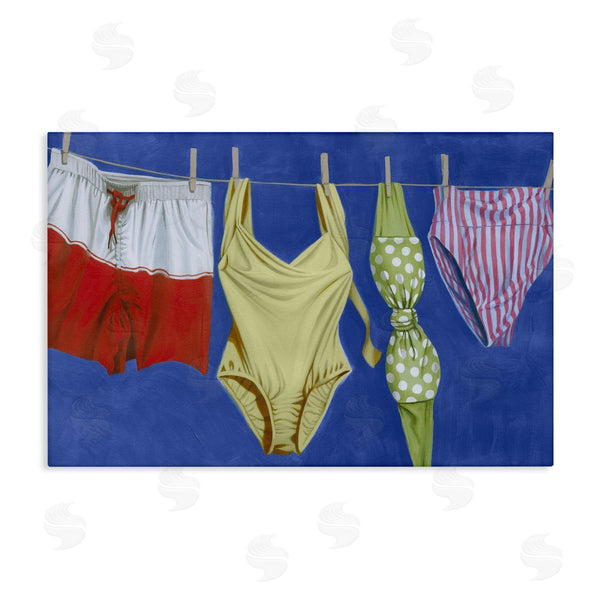 stupell industries Grace Popp | Bathing Suits on Laundry Line