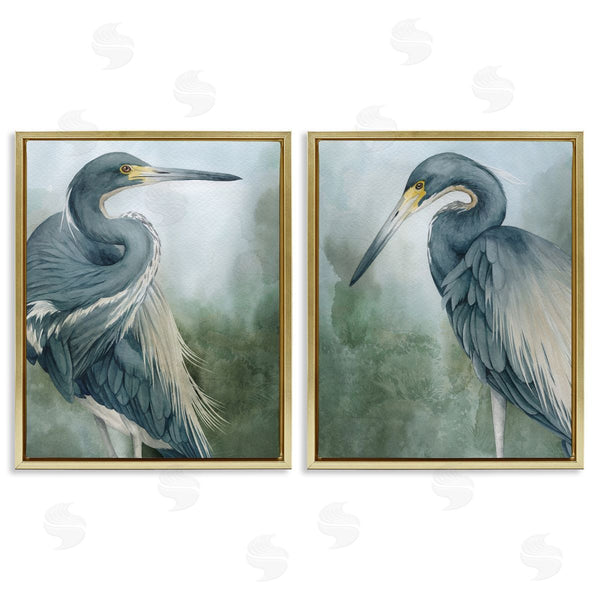 Stupell Industries Grace Popp | Bayou King Herons Wall Art