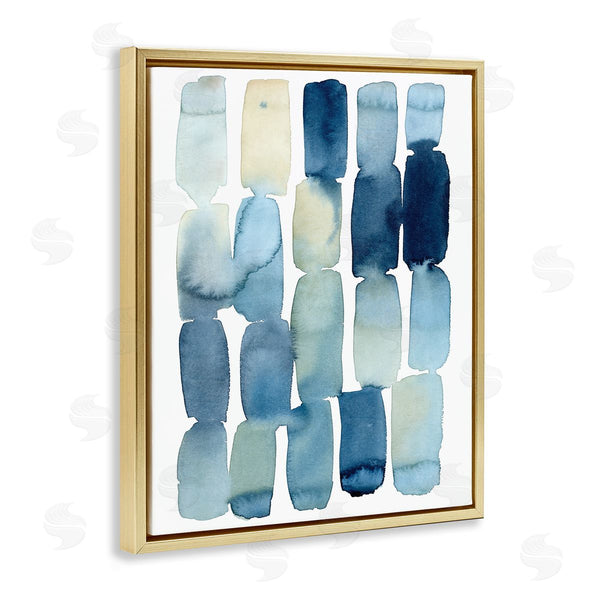 Stupell Industries Grace Popp | Beach Inspired Abstraction Watercolor Block Shapes
