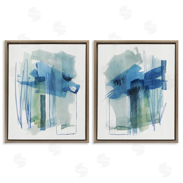 Stupell Industries Grace Popp | Chaotic Brushed Watercolor Wall Art