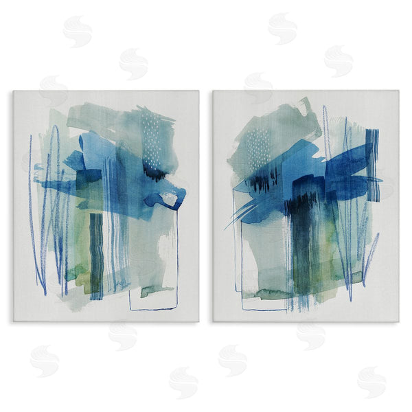 stupell industries Grace Popp | Chaotic Brushed Watercolor Wall Art
