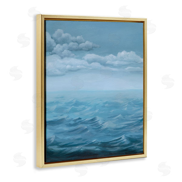 Stupell Industries Grace Popp | Clouds Over Rough Seas