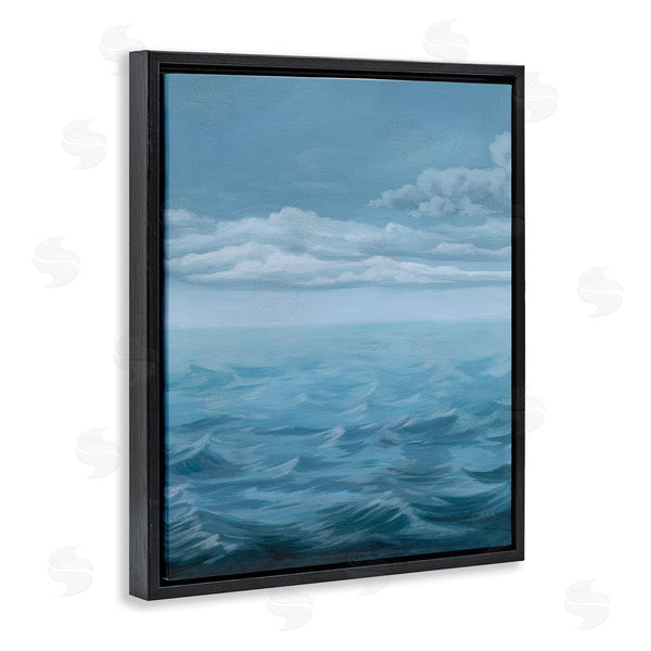 Stupell Industries Grace Popp | Clouds Over Sea Waves