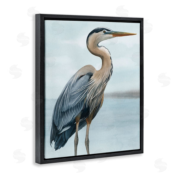 Stupell Industries Grace Popp | Coastal Heron Portrait Wall Art