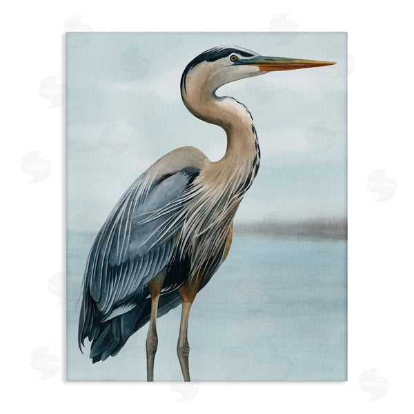 stupell industries Grace Popp | Coastal Heron Portrait Wall Art