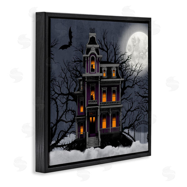 Stupell Industries Grace Popp | Creepy Haunted Halloween House
