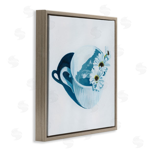 Stupell Industries Grace Popp | Daisies In Coffee Mug Wall Art