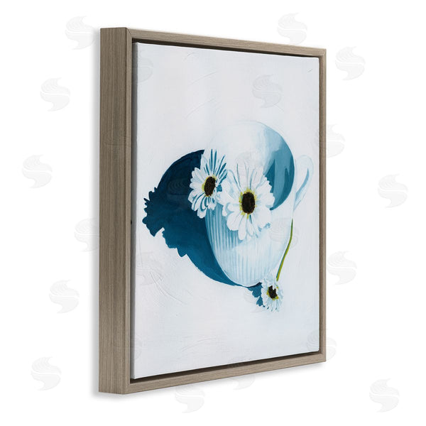 Stupell Industries Grace Popp | Daisies In Teacup Painting Wall Art