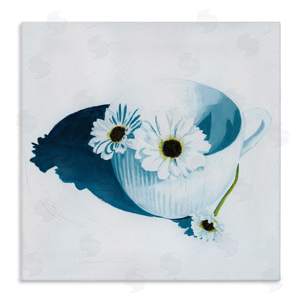 stupell industries Grace Popp | Daisies in Teacup Painting Wall Art