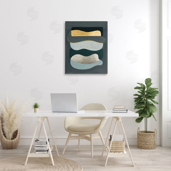 Stupell Industries Grace Popp | Dark & Glam Geometric Wall Art