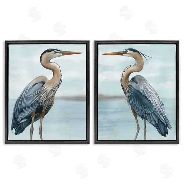 Stupell Industries Grace Popp | Detailed Heron Bird Duo