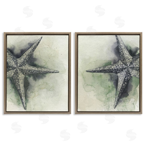 Stupell Industries Grace Popp | Detailed Starfish Sand Beach Wall Art