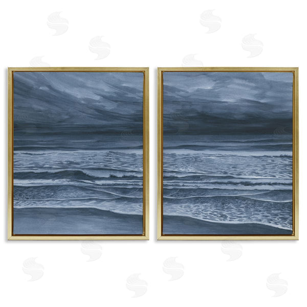 Stupell Industries Grace Popp | Dramatic Sea Dark Storm