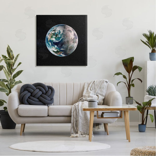Stupell Industries Grace Popp | Earth In Galaxy Wall Art