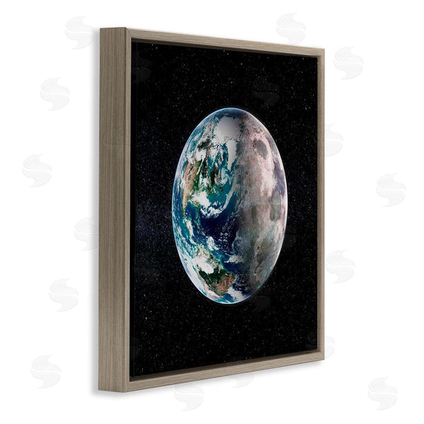 Stupell Industries Grace Popp | Earth In Galaxy Wall Art