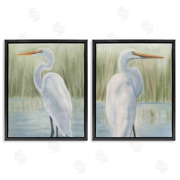 Stupell Industries Grace Popp | Egrets In Marshland Wall Art