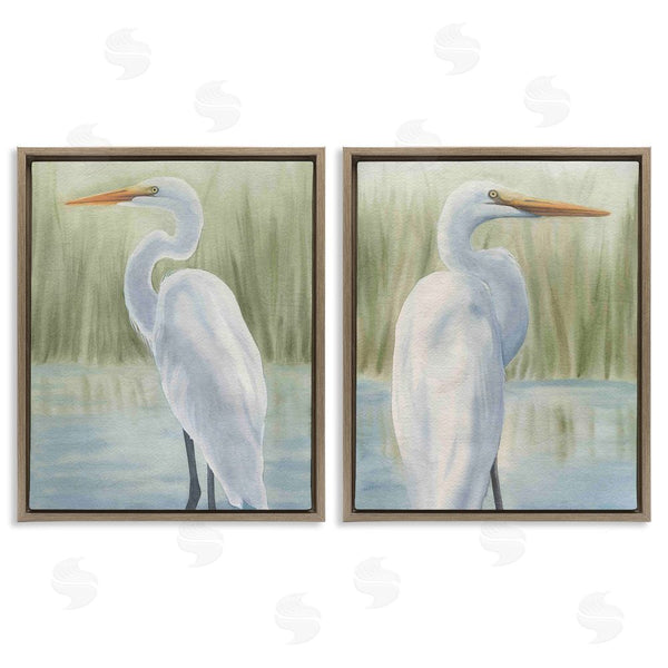 Stupell Industries Grace Popp | Egrets In Marshland Wall Art
