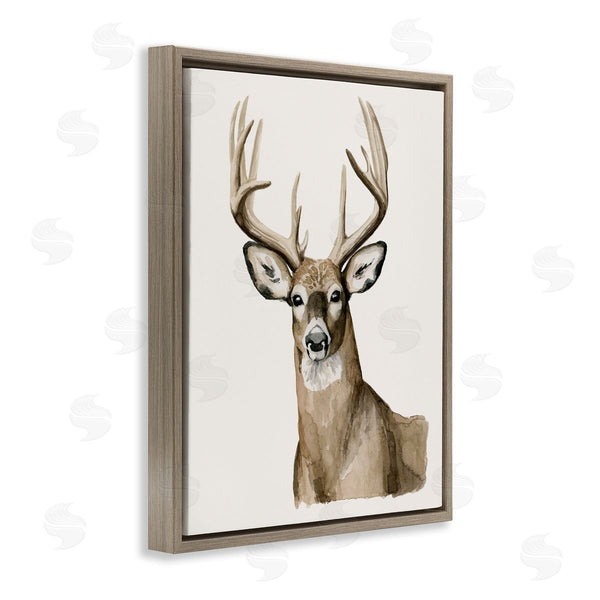 Stupell Industries Grace Popp | Elk Portrait Wildlife Wall Art