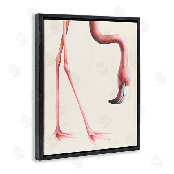 Stupell Industries Grace Popp | Flamingo Bending Feet Beak Detail