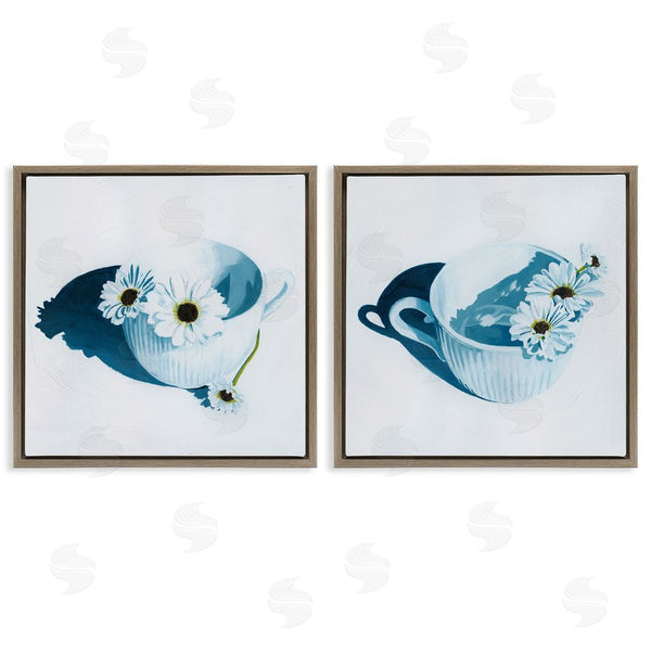 Stupell Industries Grace Popp | Floral Sprigs In Teacup Wall Art