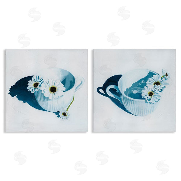 stupell industries Grace Popp | Floral Sprigs in Teacup Wall Art