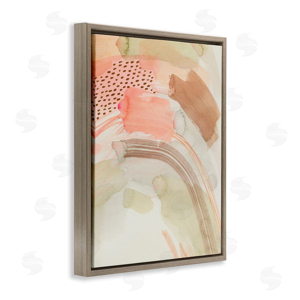 Stupell Industries Grace Popp | Funky Blush & Beige Abstract Wall Art