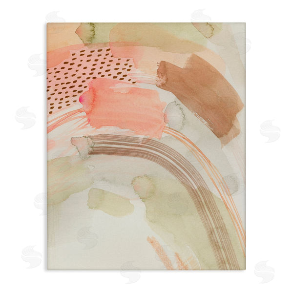 stupell industries Grace Popp | Funky Blush & Beige Abstract Wall Art