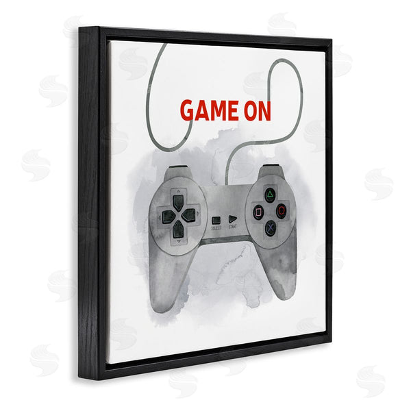 Stupell Industries Grace Popp | Game On Gamer Joystick Controller Wall Art