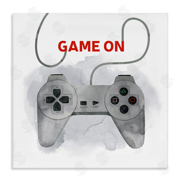 stupell industries Grace Popp | Game On Gamer Joystick Controller Wall Art