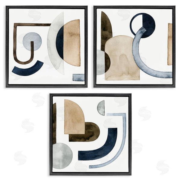 Stupell Industries Grace Popp | Geometric Arches And Circles Abstract Wall Art