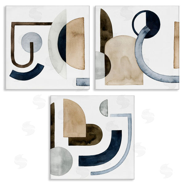 stupell industries Grace Popp | Geometric Arches and Circles Abstract Wall Art