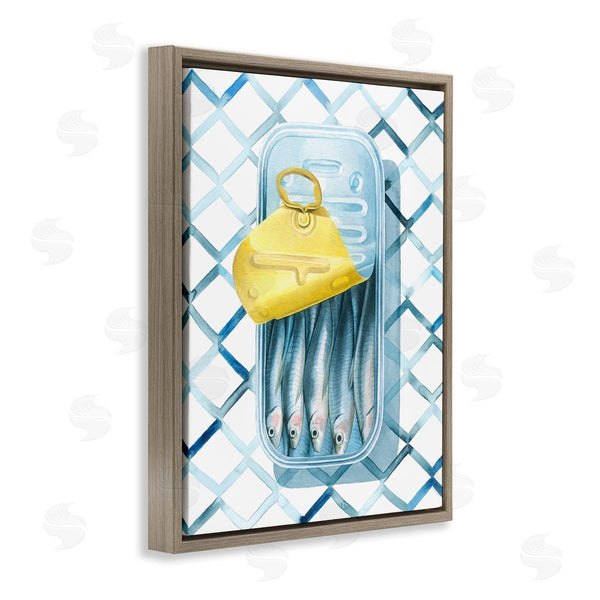 Stupell Industries Grace Popp | Geometric Sardines Can