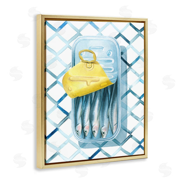 Stupell Industries Grace Popp | Geometric Sardines Can