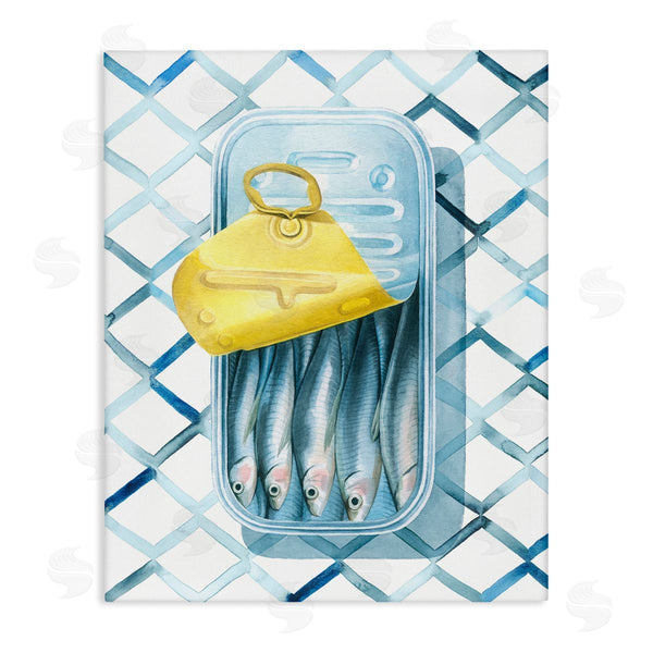 stupell industries Grace Popp | Geometric Sardines Can