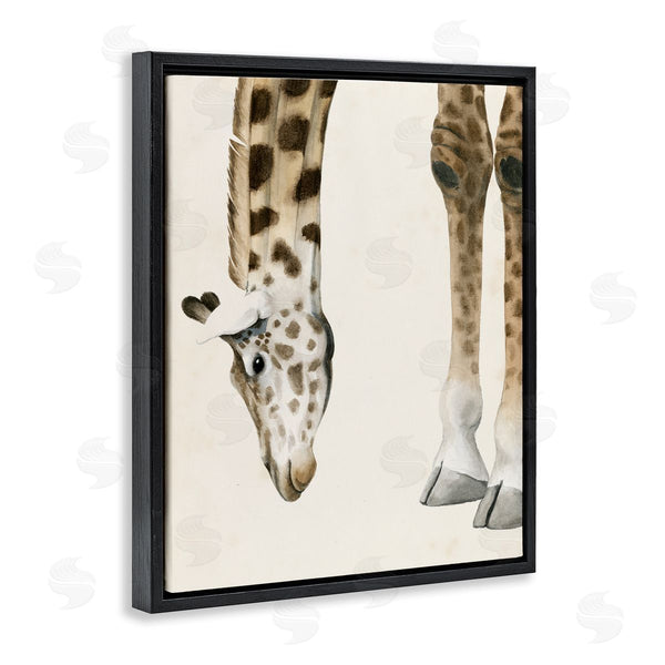 Stupell Industries Grace Popp | Giraffe Grazing Safari Animal