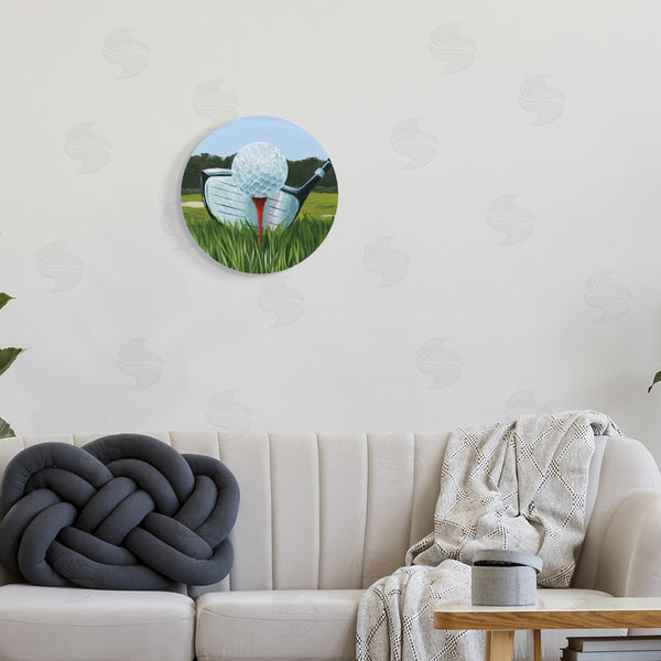 Stupell Industries Grace Popp | Golf Tee Close Up Wall Art