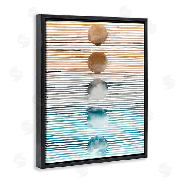 Stupell Industries Grace Popp | Gradient Stripes Geometric Pattern Wall Art