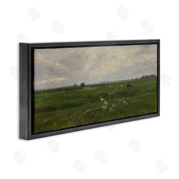 Stupell Industries Grace Popp | Grazing Ducks & Horses Wall Art