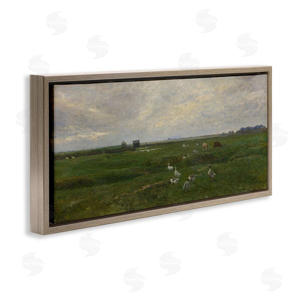 Stupell Industries Grace Popp | Grazing Ducks & Horses Wall Art
