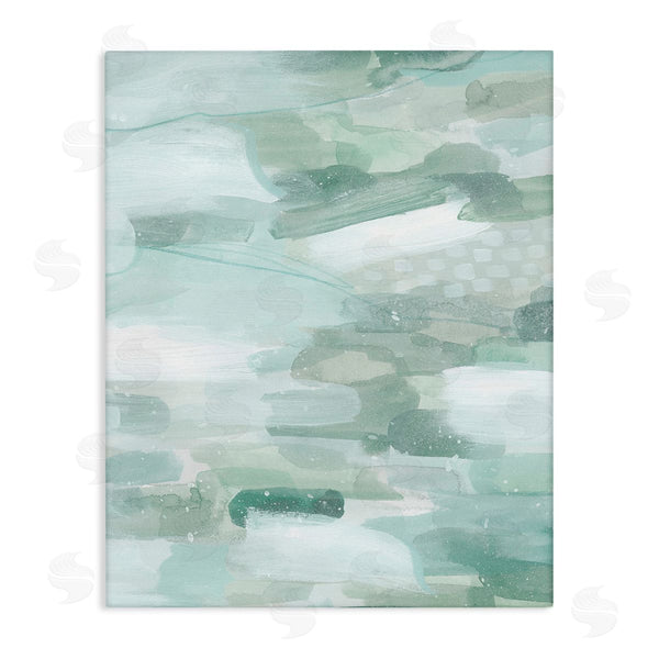 stupell industries Grace Popp | Green Brush Strokes Wall Art