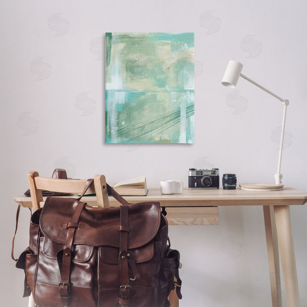 Stupell Industries Grace Popp | Green Industrial Abstraction Wall Art