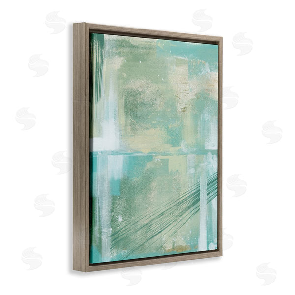 Stupell Industries Grace Popp | Green Industrial Abstraction Wall Art