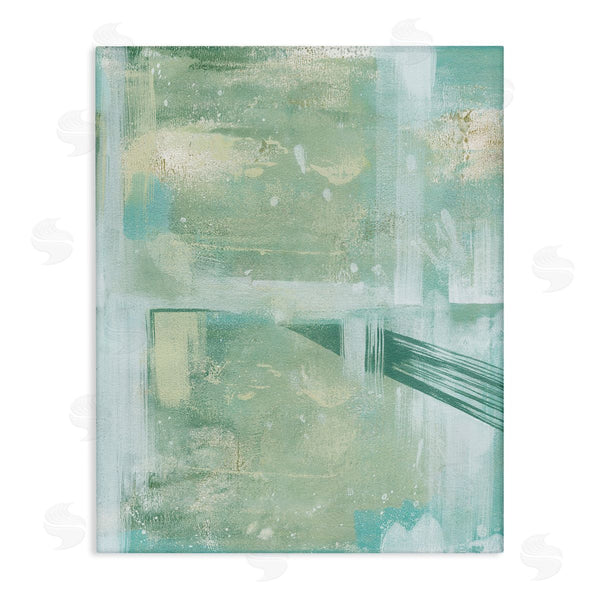 stupell industries Grace Popp | Green Weathered Abstract