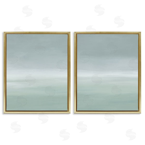Stupell Industries Grace Popp | Hampton Mist Gradient